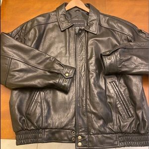 Croft & Barrow Mens Leather Jacket XL